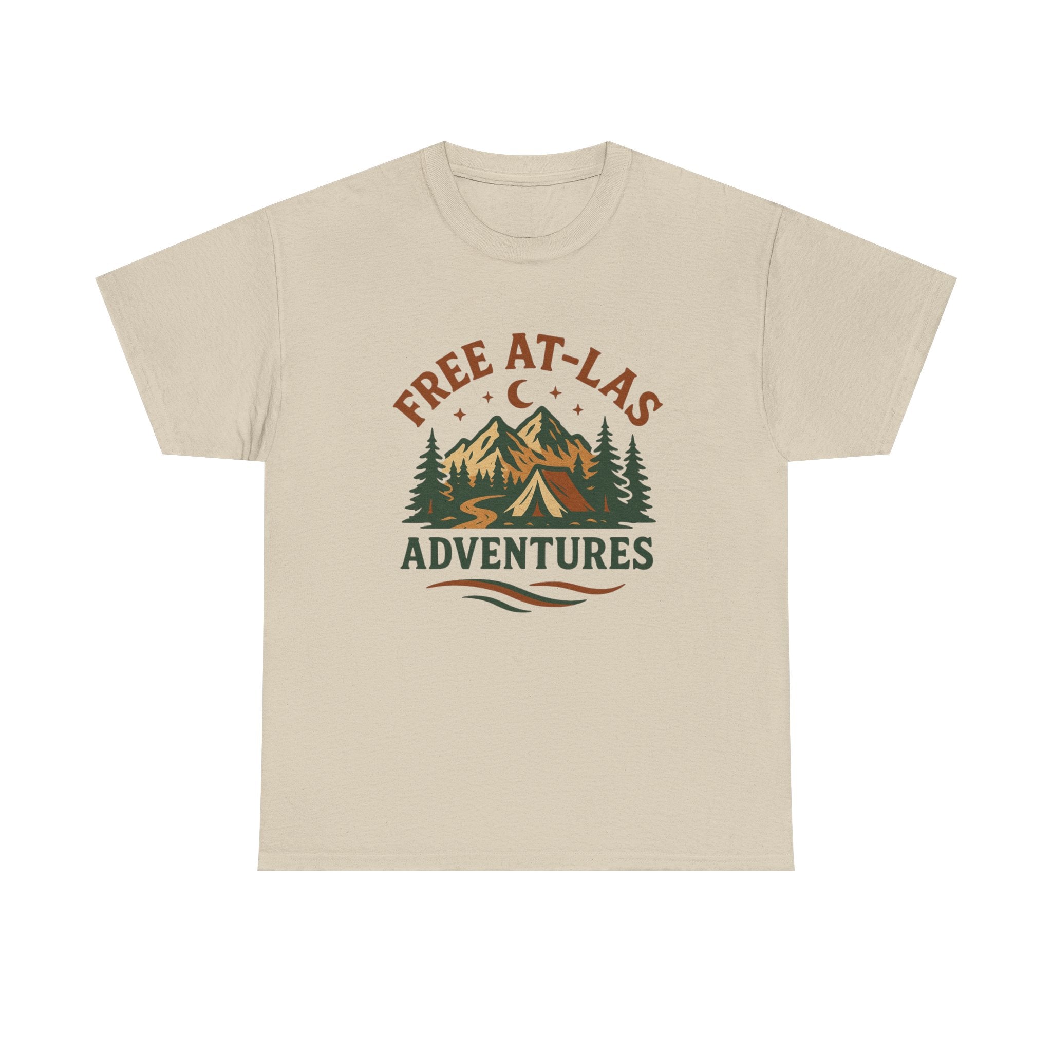 Cotton Camping T-Shirt — Classic Outdoor Camp Vibe Tee