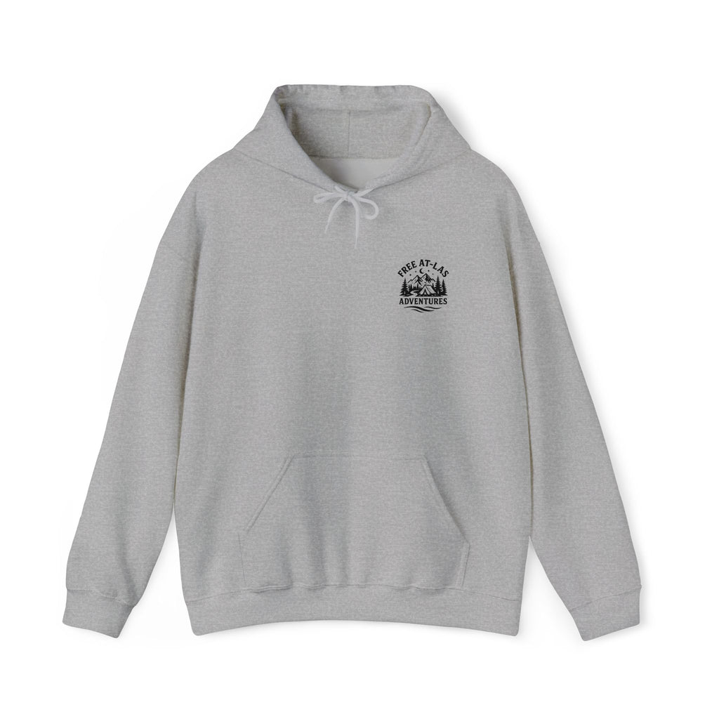 Embroidered Warm Cozy Hoodie — Soft Pullover Sweatshirt for Everyday Comfort