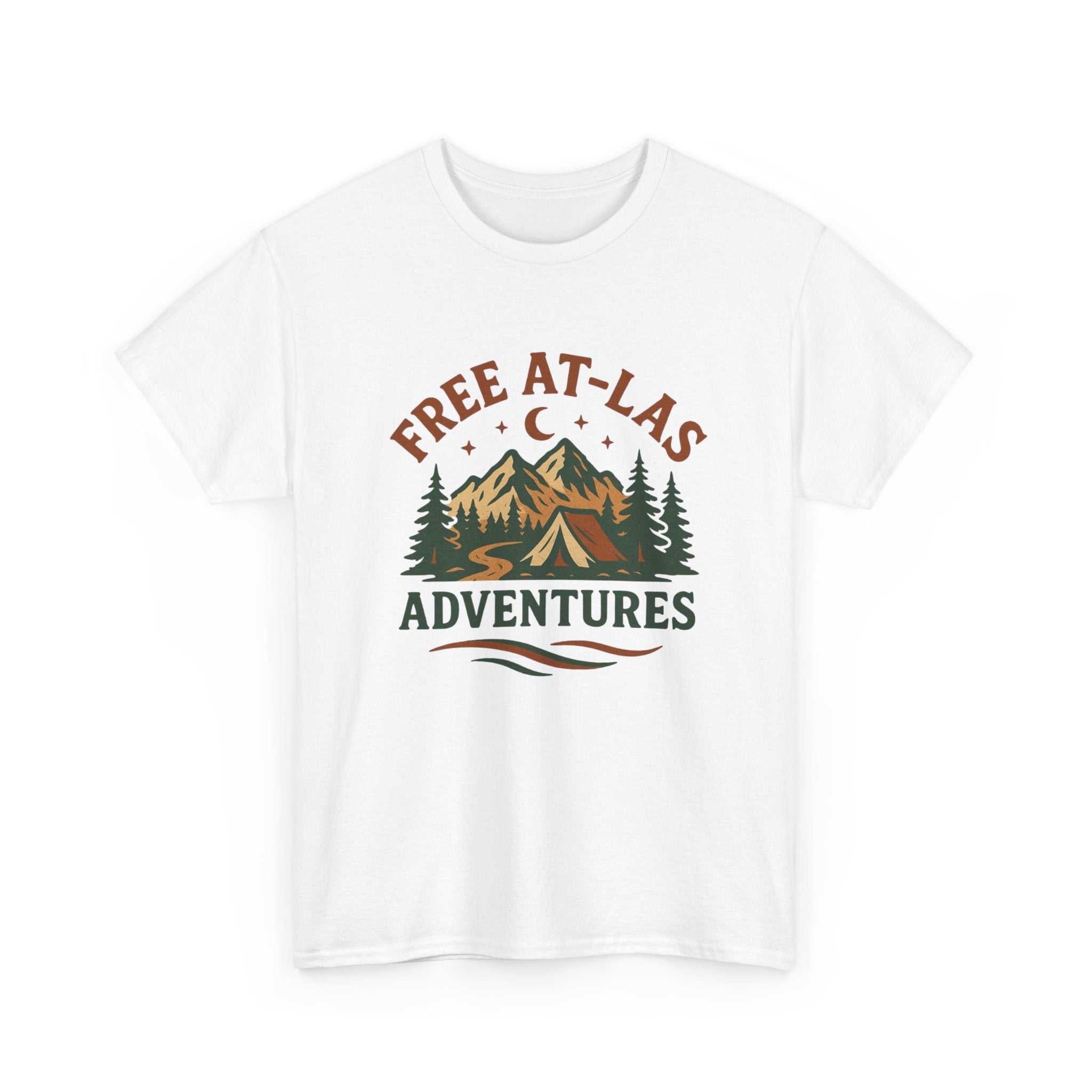 Cotton Camping T-Shirt — Classic Outdoor Camp Vibe Tee