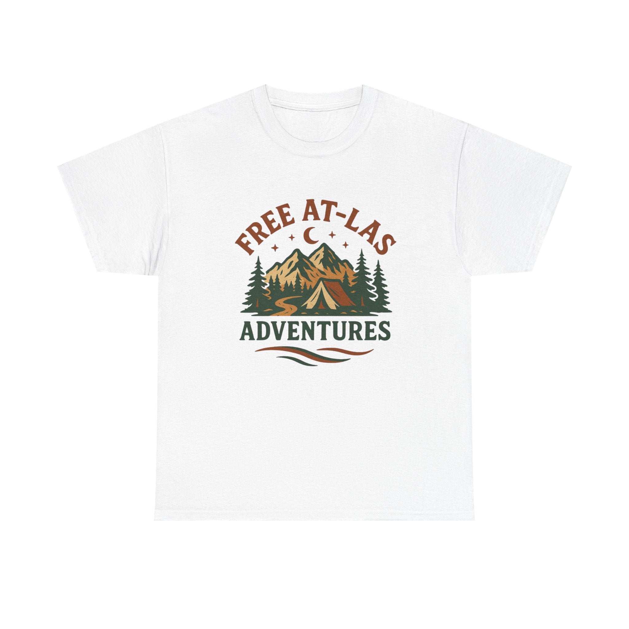 Cotton Camping T-Shirt — Classic Outdoor Camp Vibe Tee