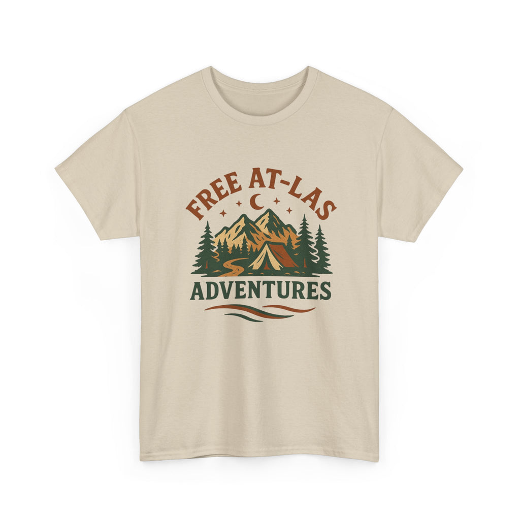 Cotton Camping T-Shirt — Classic Outdoor Camp Vibe Tee