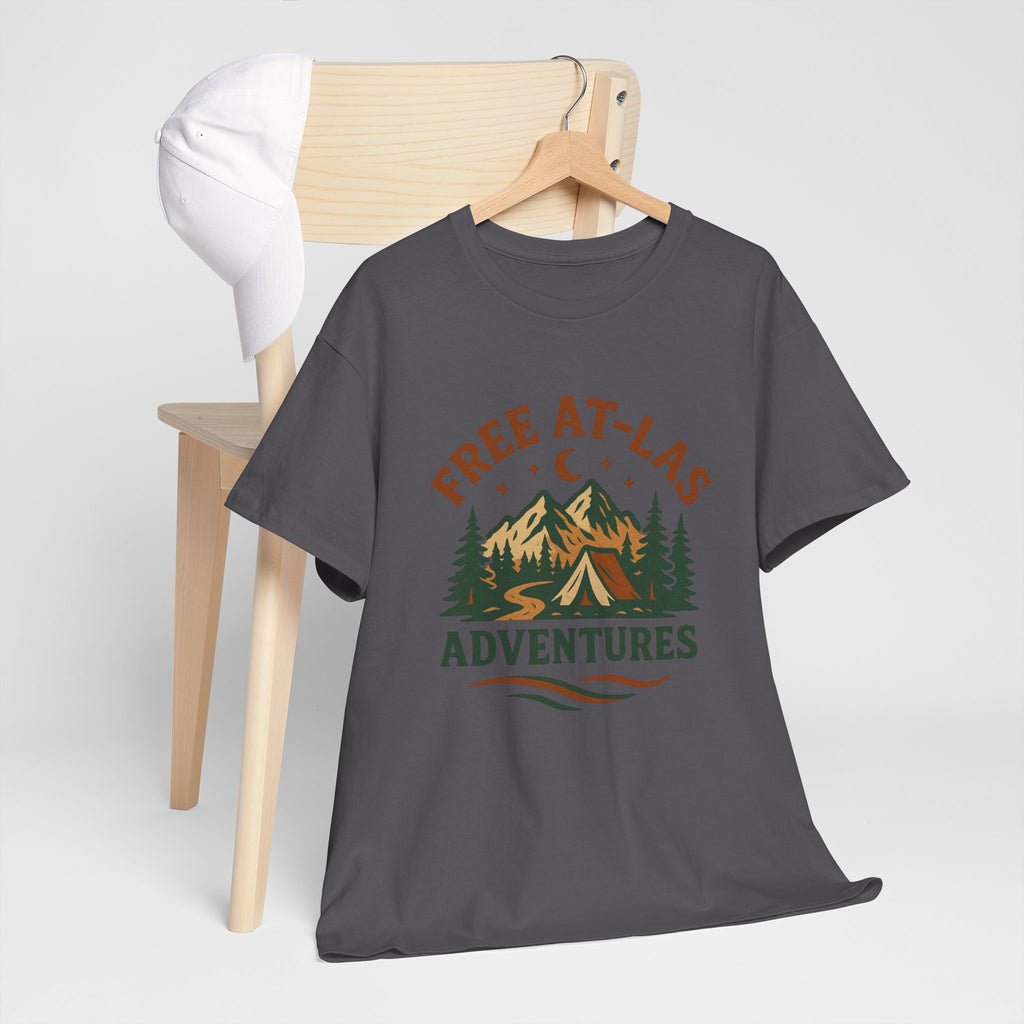 Cotton Camping T-Shirt — Classic Outdoor Camp Vibe Tee