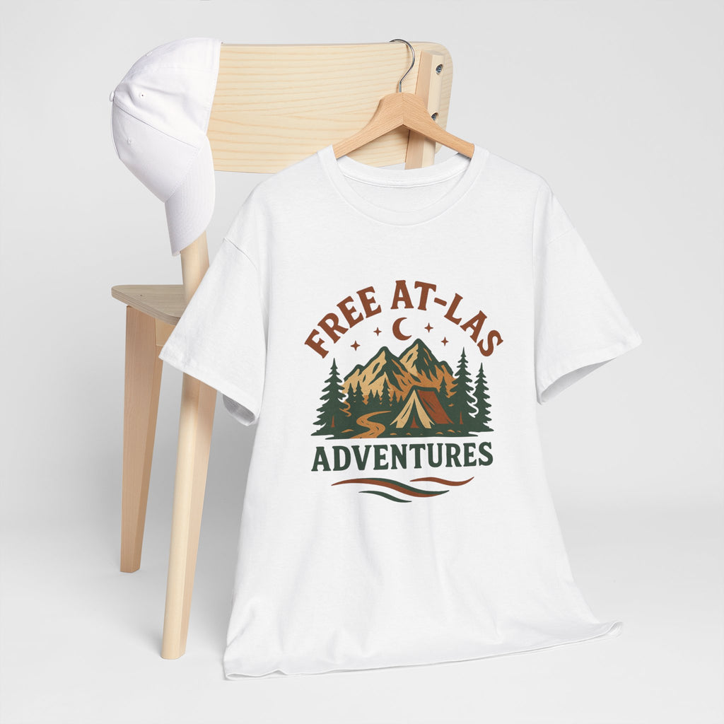 Cotton Camping T-Shirt — Classic Outdoor Camp Vibe Tee