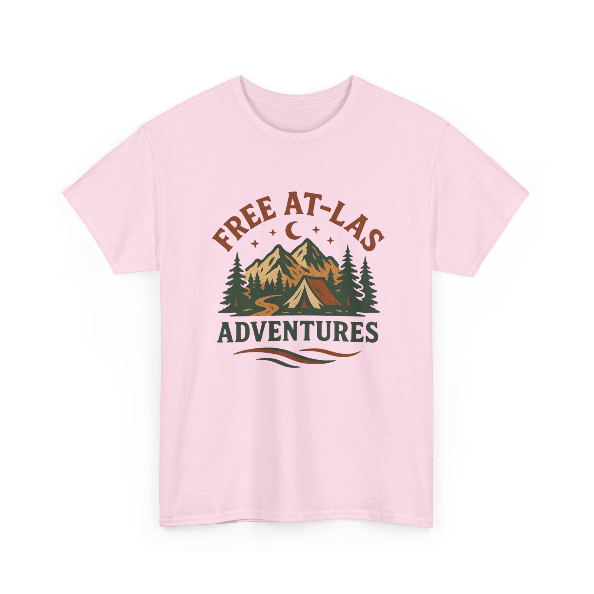 Cotton Camping T-Shirt — Classic Outdoor Camp Vibe Tee