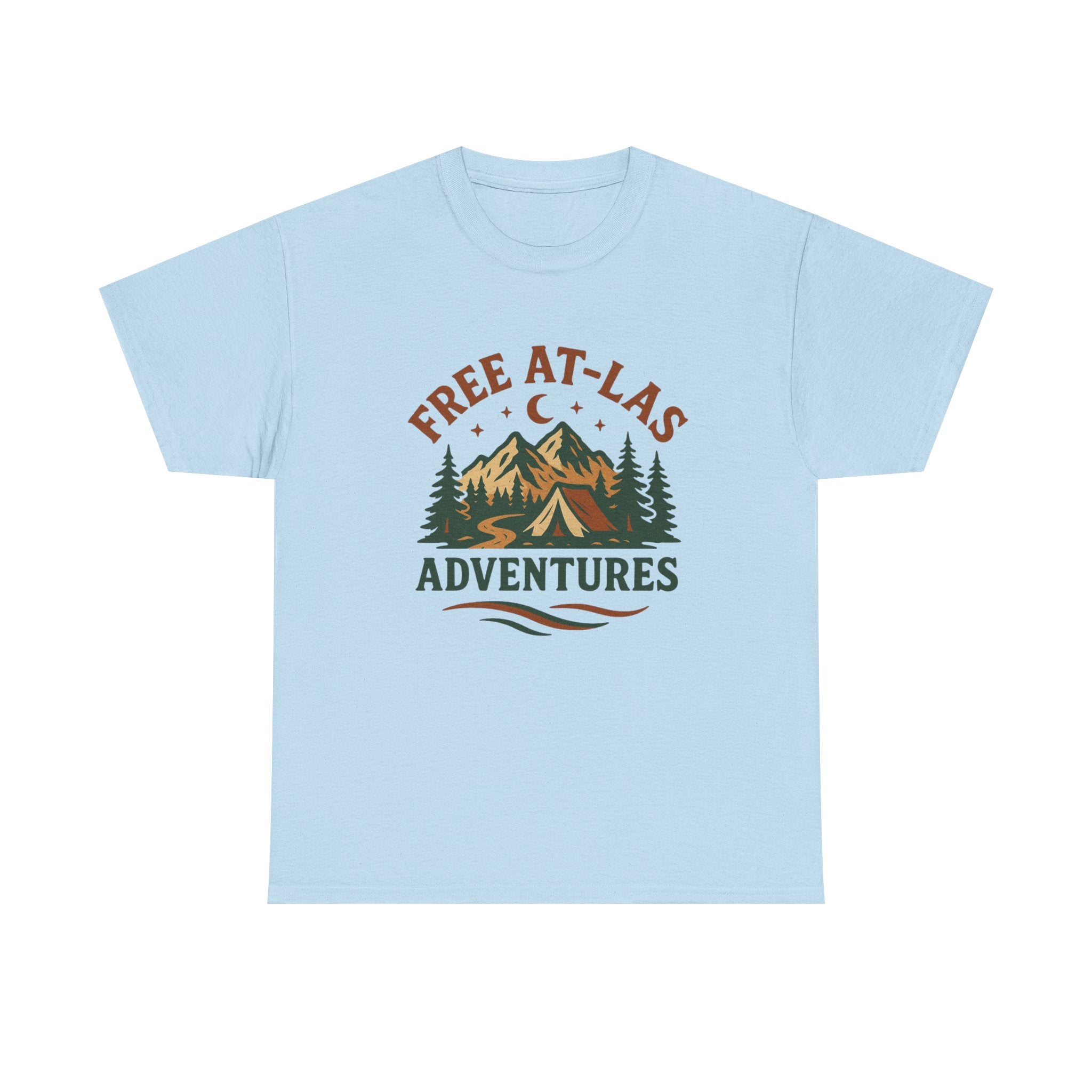 Cotton Camping T-Shirt — Classic Outdoor Camp Vibe Tee