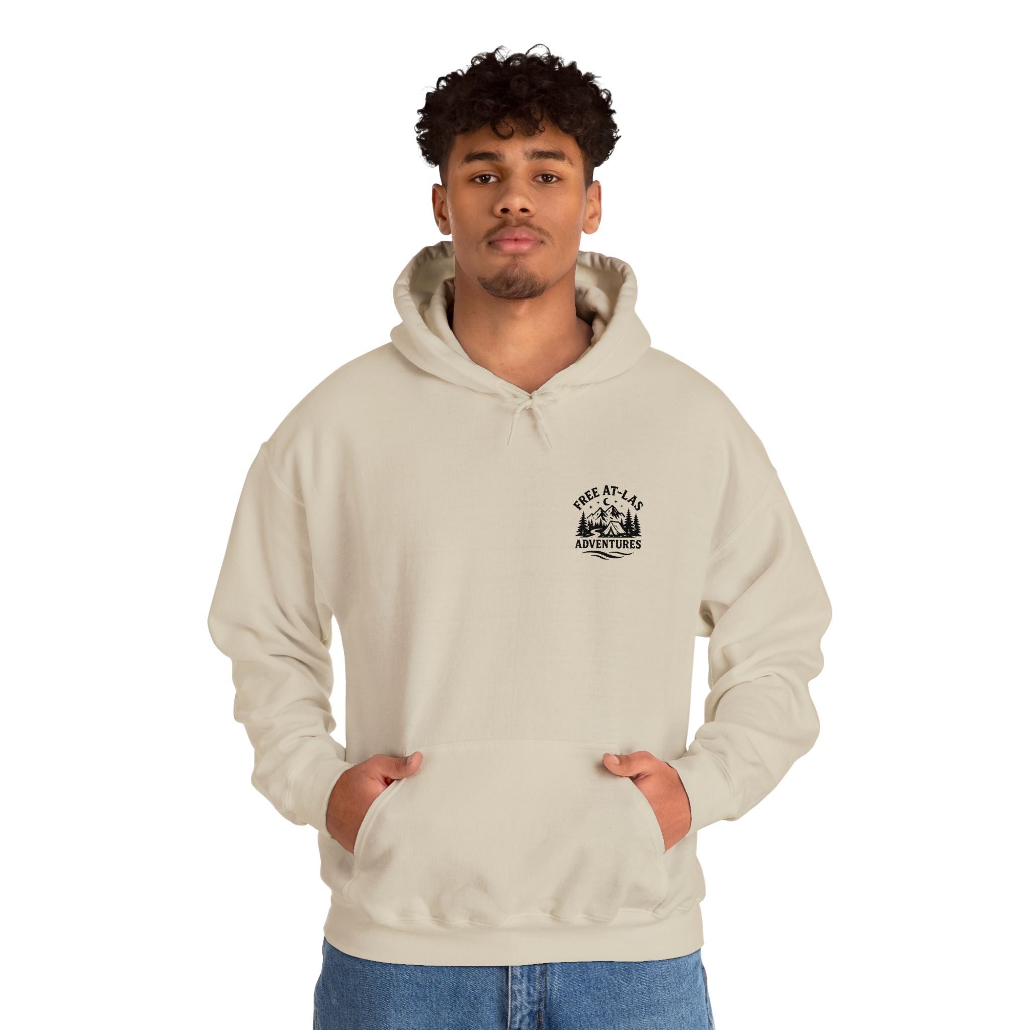 Embroidered Warm Cozy Hoodie — Soft Pullover Sweatshirt for Everyday Comfort