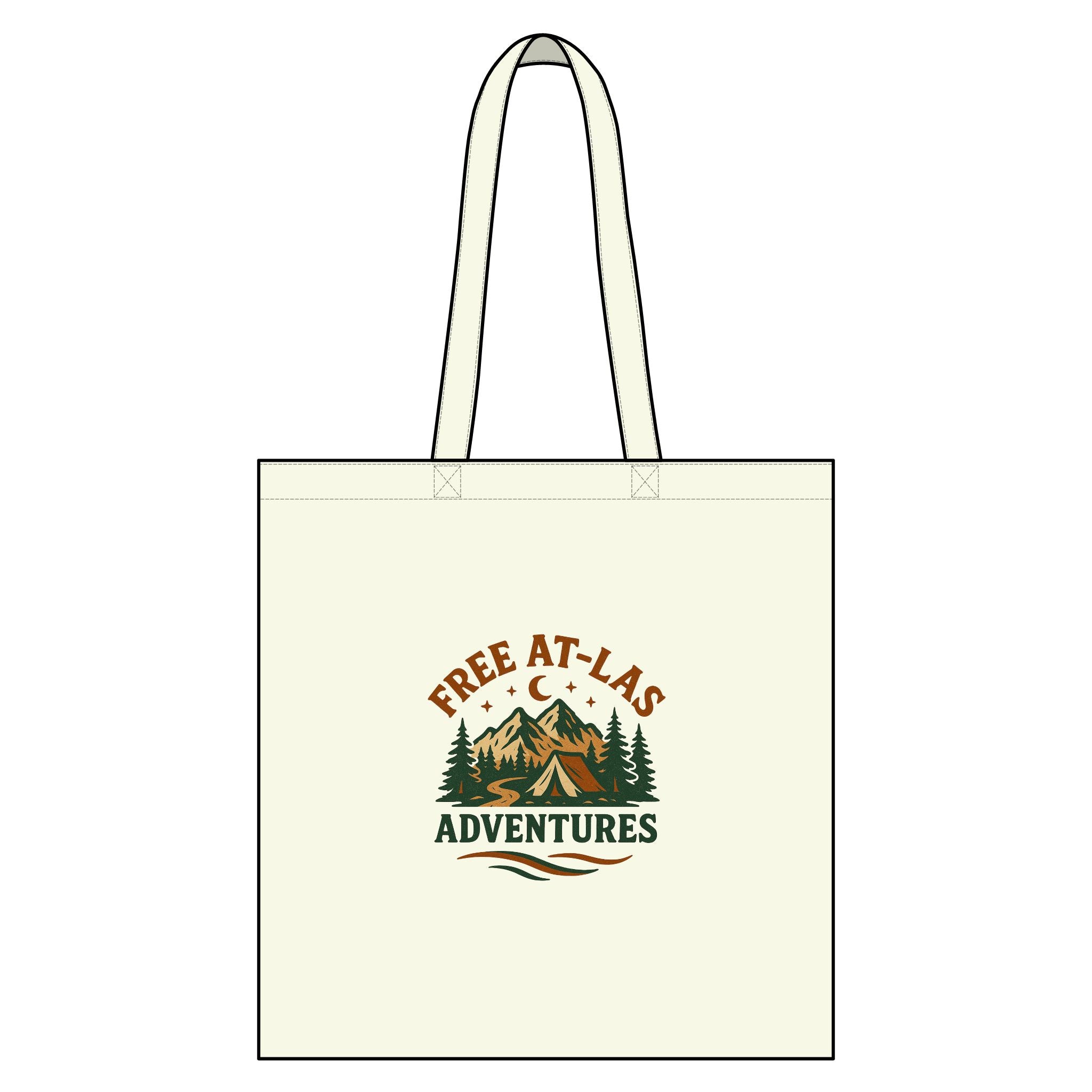 Canvas Grocery Tote – Cotton Shopping Bag Tote