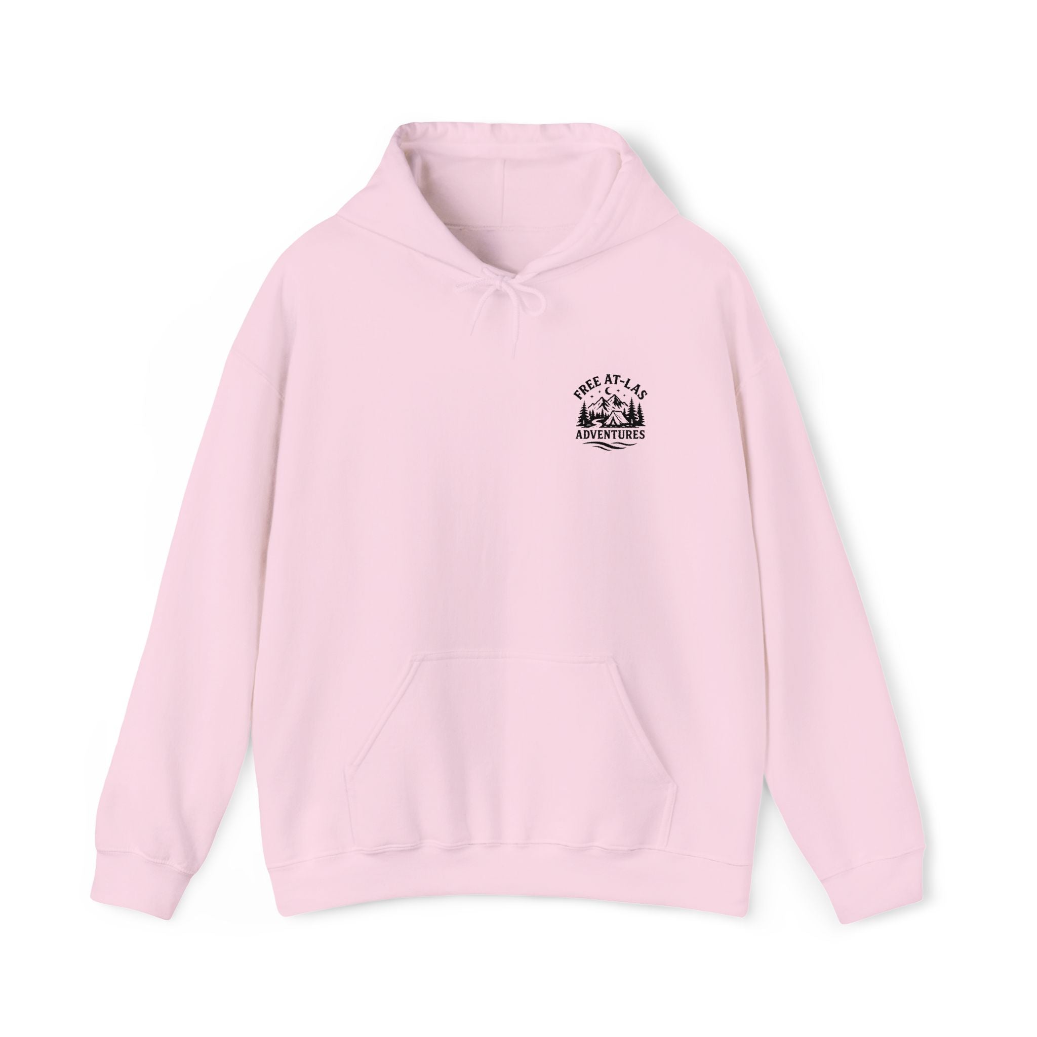 Embroidered Warm Cozy Hoodie — Soft Pullover Sweatshirt for Everyday Comfort