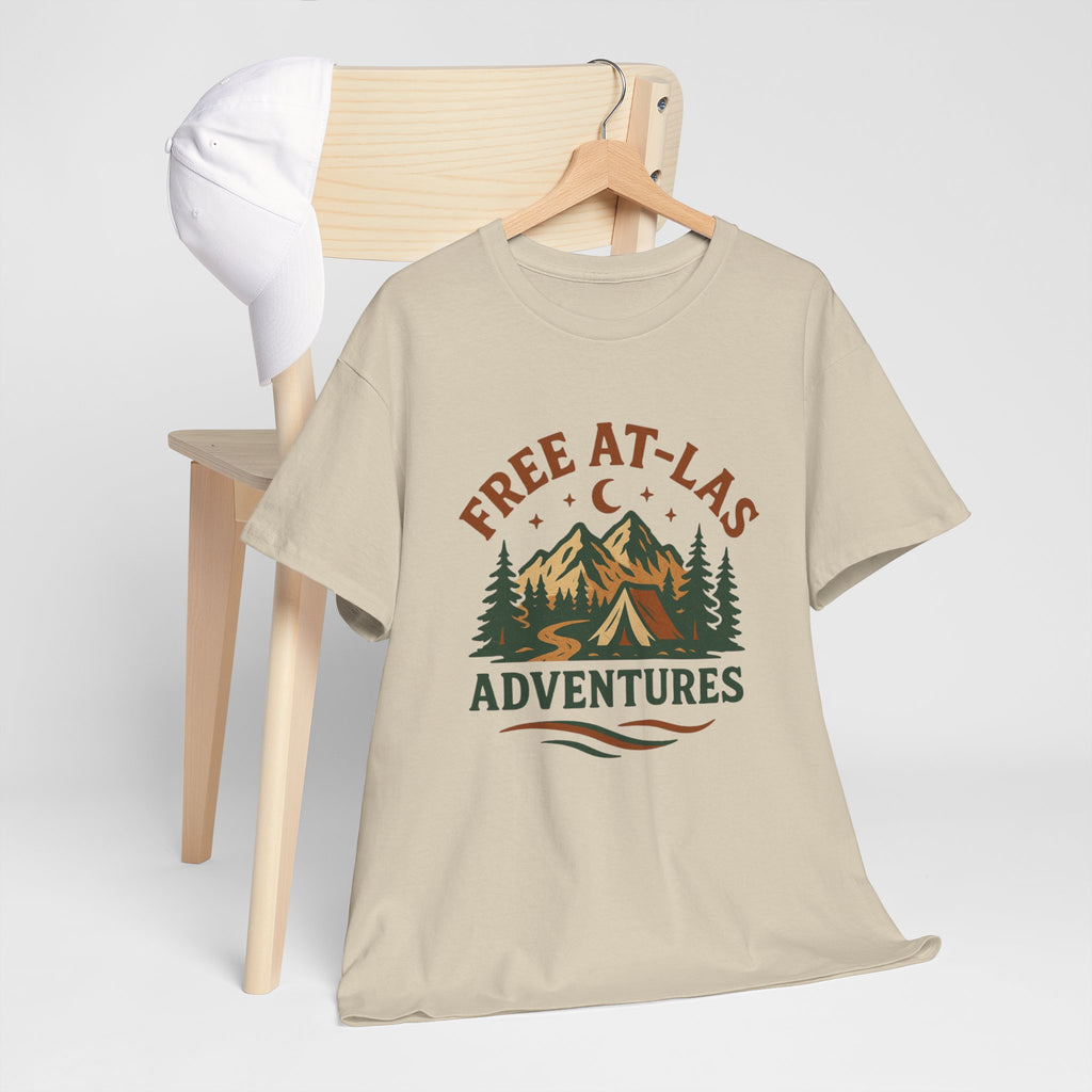 Cotton Camping T-Shirt — Classic Outdoor Camp Vibe Tee