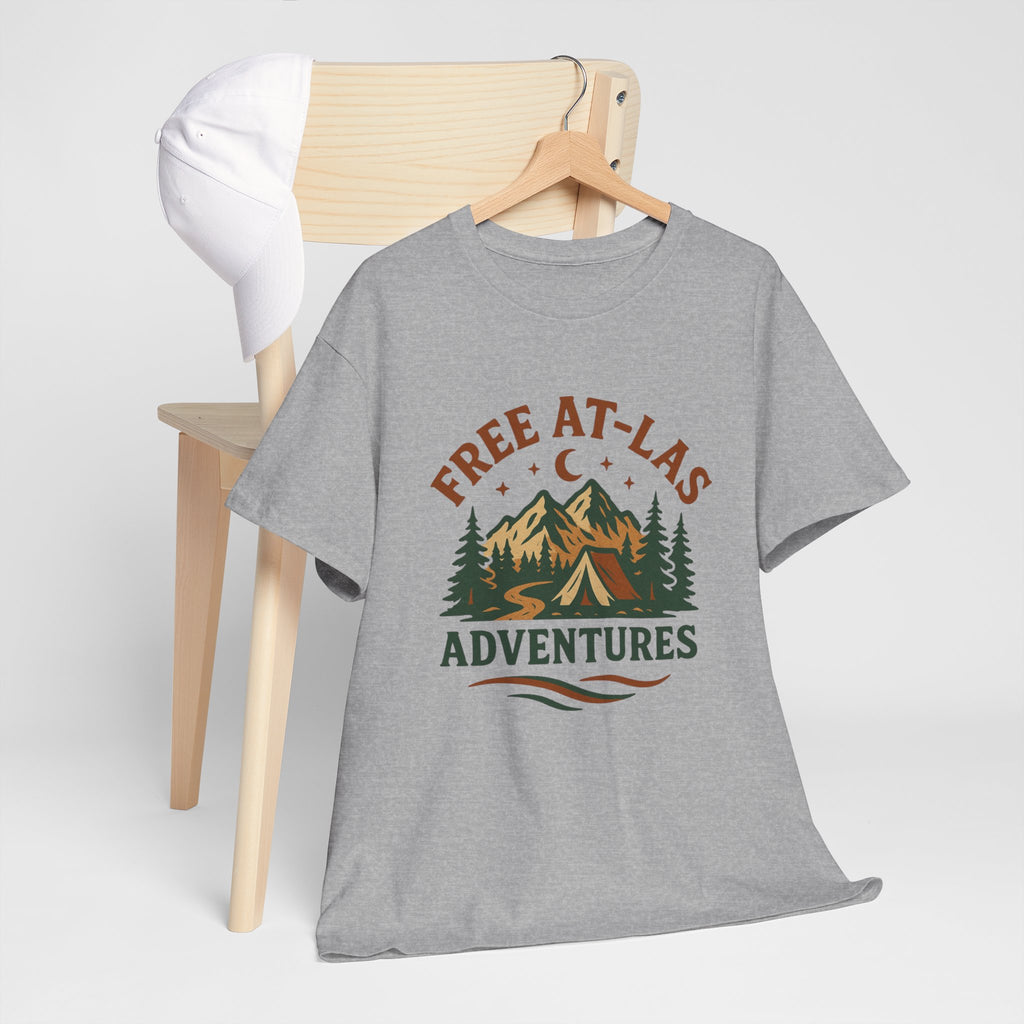 Cotton Camping T-Shirt — Classic Outdoor Camp Vibe Tee