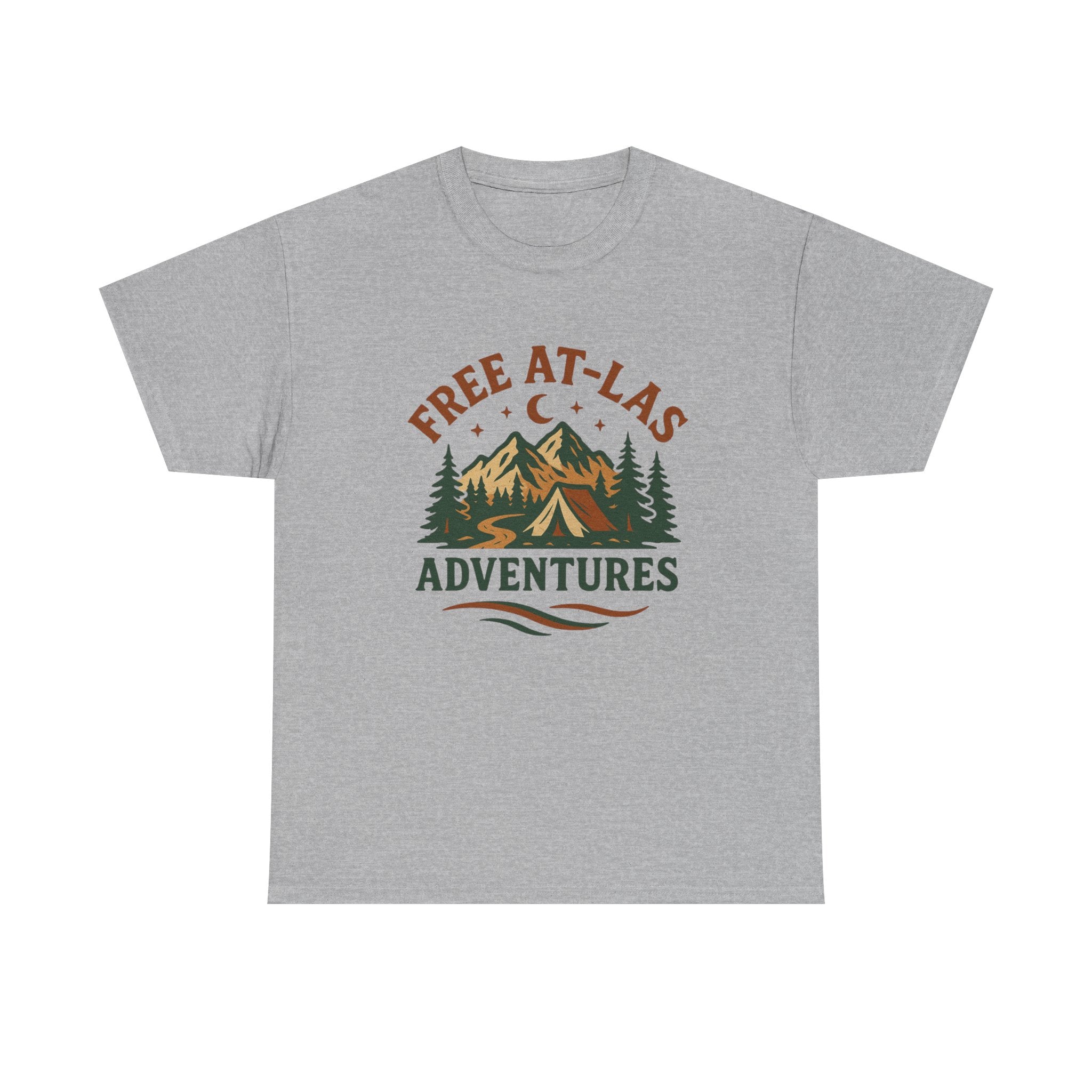 Cotton Camping T-Shirt — Classic Outdoor Camp Vibe Tee