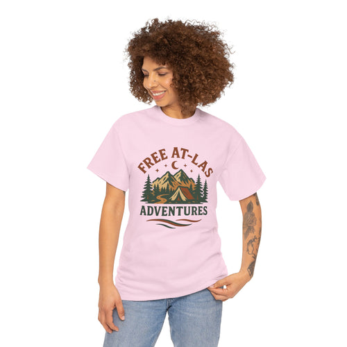 Cotton Camping T-Shirt — Classic Outdoor Camp Vibe Tee